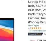 Apple MacBook Air M1 selling at under Rs 75000