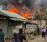 Union minister RK Ranjan Singhs house attacked with petrol bombs
