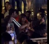 Tandur MLA Pilot Rohit Reddy spotted at a pub