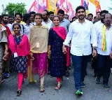 Nara lokesh padayatra in venkatagiri constituency