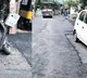 contractor carelessness in road recontruction works in vizag