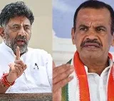 komatireddy venkat reddy met dk shiva kumar bangalore
