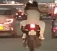 Ghaziabad police reacts to couple romance on moving bike