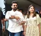 Upasana and Ram Charan spotted at Apollo hospital with their new born child