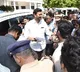 Avinash Reddy attends at CBI office in Hyderabad