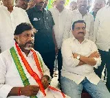bandla ganesh meet clp leader bhatti vikramarka in padayatra