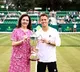 Nita M. Ambani presents the inaugural Reliance Foundation ESA Cup at Stoke Park, Buckinghamshire, UK
