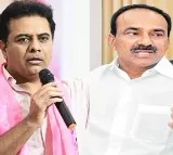 KTR telephones DGP regarding Etela Rajender security