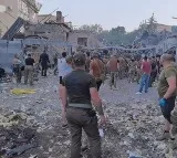 Russian missile strike hits restaurants in Ukrainian city