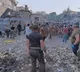 Russian missile strike hits restaurants in Ukrainian city