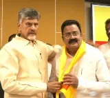 Srikalahasti former MLA SCV Naidu joins TDP