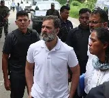 Rahul visits relief camps in two Manipur districts, interacts with displaced people