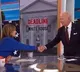 Biden exits interview set before host wraps up