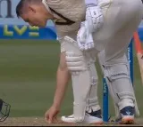 Marnus Labuschagne Puts Dropped Chewing Gum Back In Mouth Gross Act Caught On Camera