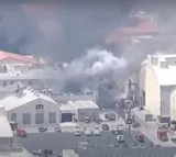 Fire accident in Warner Bros studios