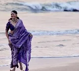 Mrunal Thakur exudes elegance in a traditional saree in '#Nani30' first look