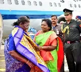 Prez Murmu reaches Hyderabad to attend Alluri's birth anniversary celebrations