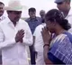 Telangana Governer tamilsai and CM Kcr welcomed president murmu at Hakimpet Airport