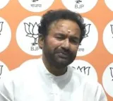 Kishan Reddy press meet in Hyderabad