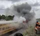 Railway CPRO responds on Falaknuma express train fire accident