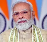 Prime minister Narendra modi leaves for Warangal