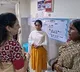 Vasireddy Padma visits Nandigama acid attack victims