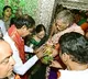 CM KCR and his wife offers special prayers to Uajjaini Mahankali