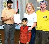 Khammam Boy Went Italy on Adoption