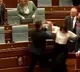 Brawl erupts in Kosovo parliament after Lawmakers throw water