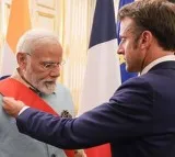Indian PM Modi conferred with Frances highest honour