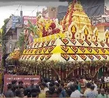 Lal darwaja Bonalu celebrations in Hyderabad
