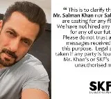 Salman Khan issues notice against fake casting calls under his name