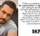 Salman Khan issues notice against fake casting calls under his name