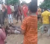 3 Men Stripped Naked and Viciously Beaten With Sticks In Madhya Pradesh