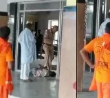 RPF Police Caught on Camera Brutally Thrashing Child Sleeping At Railway Station In Ballia