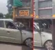 truck drove the vehicle for about 2 kms dragging a car that got stuck beneath truck