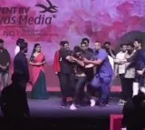 Fan chases Vijay Devarakonda to touch actor’s feet at an event