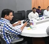 Minister KTR inspection on rains