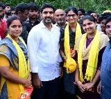 Lokesh padayatra reaches key mile stone of 2100 km