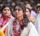Samantha attends meditation program in esha foundation