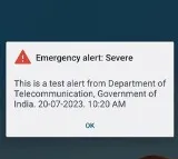 People get 'Emergency Alert' message from govt, raise issue on Twitter