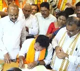 Kishan Reddy takes charge as BJP Telangana president