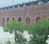 Gates of Himayat Sagar lifted