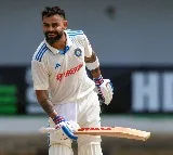 Kohli registers century against West Indies in 2nd Test