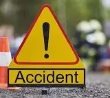 5 killed in bus-oil tanker collision in Andhra