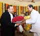 CM KCR participates in the swearing in ceremony of CJ Alok Aradhe in Rajbhavan