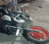 One biker dead and other injured in accident in gachibowli