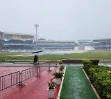WI v Ind: Second Test ends in a draw as rain washes out fifth day's play