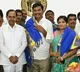 CM KCR felicitates farmer couple for cultivated Tomato crop worth Rs 3 cr