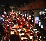 Hyderabad in traffic blockade due to heavy rains Here are the videos